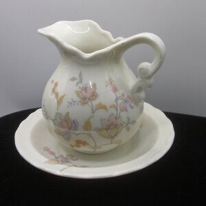 Takahashi China Small Pitcher & Bowl Set